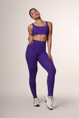 Conjunto Move -  Top Alça Fina + Calça Lisa