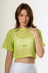 Blusa Cropped Ariel - Arrastão